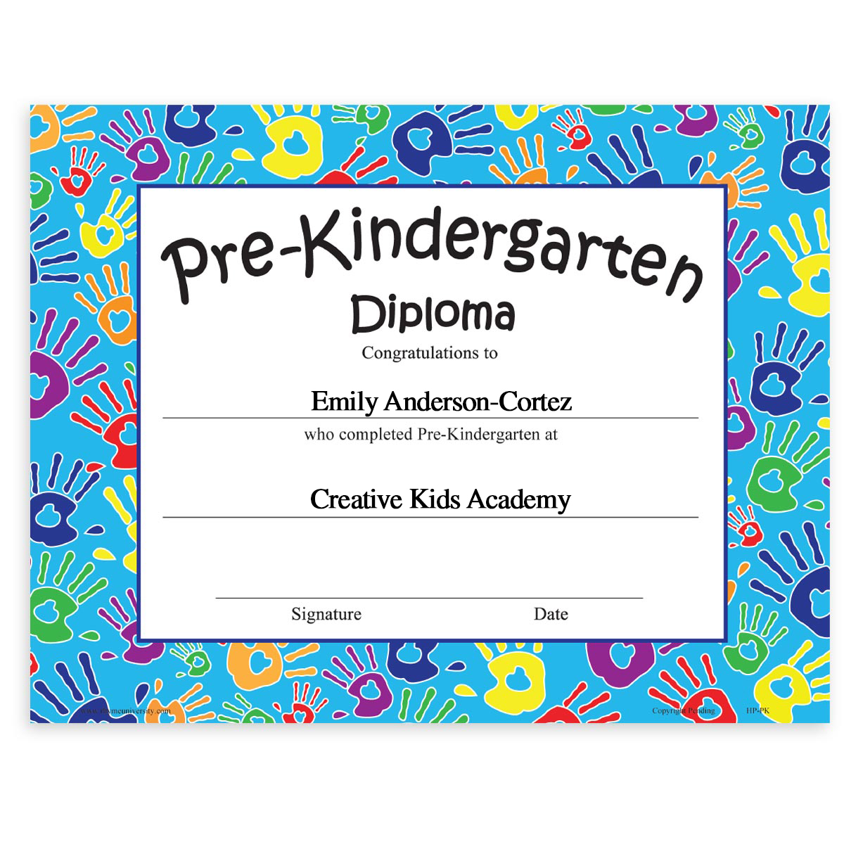 8-5-x-11-in-handprints-pre-k-diploma-rhyme-university