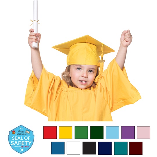 OSBO GradSeason Unisex Matte Kindergarten Graduation Jamaica