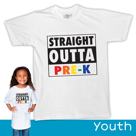 Pre-K Graduation T-Shirt Straight Outta Pre-K Tshirt Pre-K Graduation T-Shirt Straight Outta Pre-K Tshirt