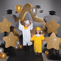 Kid's Sparkle Stars Background Kit