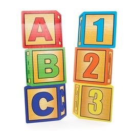 ABC and 123 Blocks Stage Prop Kit (set of 2)