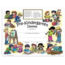 New Class Activity Diploma - Pre-K