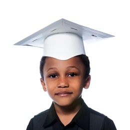 Kid's Color Your Own Graduation Cap