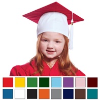 Two-color Graduation Cap