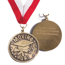 Engraved Medallion - Moving Up