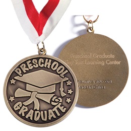 Engraved Medallion - Preschool Graduate