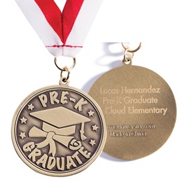Engraved Medallion - Pre-K Graduate