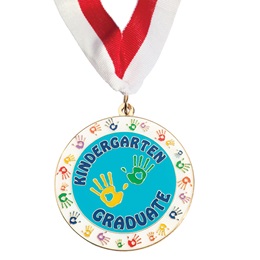 Enamel Medallion - Kindergarten Graduate