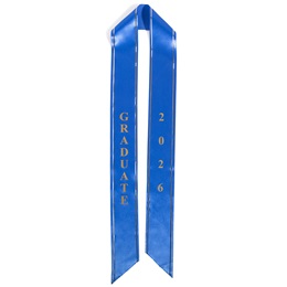 52 inches long Child-size Graduate Sash