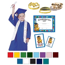 Children's Matte Deluxe Graduation Package