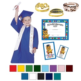 Children's Matte Deluxe Graduation Package