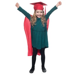 Super Grad Cap & Cape Set