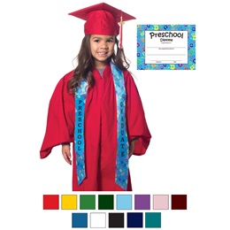 Matte Handprint Graduation Set