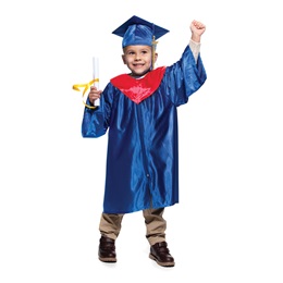 Shiny Graduation Set with Hood