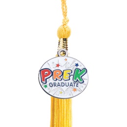 Tassel with Pre-K Graduate Superhero Charm