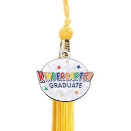 Tassel with Kindergarten Graduate Superhero Charm