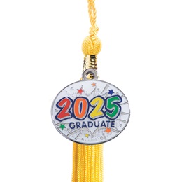 Tassel with Year Graduate Superhero Charm