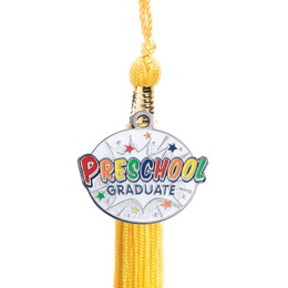 Tassel with Preschool Graduate Superhero Charm