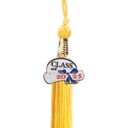 Tassel with Class of 2025/Diploma Charm