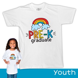 Rainbow Pre-K Graduate T-Shirt - Youth