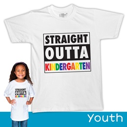 Straight Outta Kindergarten T-Shirt - Youth