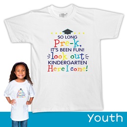 So Long Pre-K It's Been Fun T-Shirt - Youth