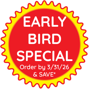 2026 Early Bird Sale